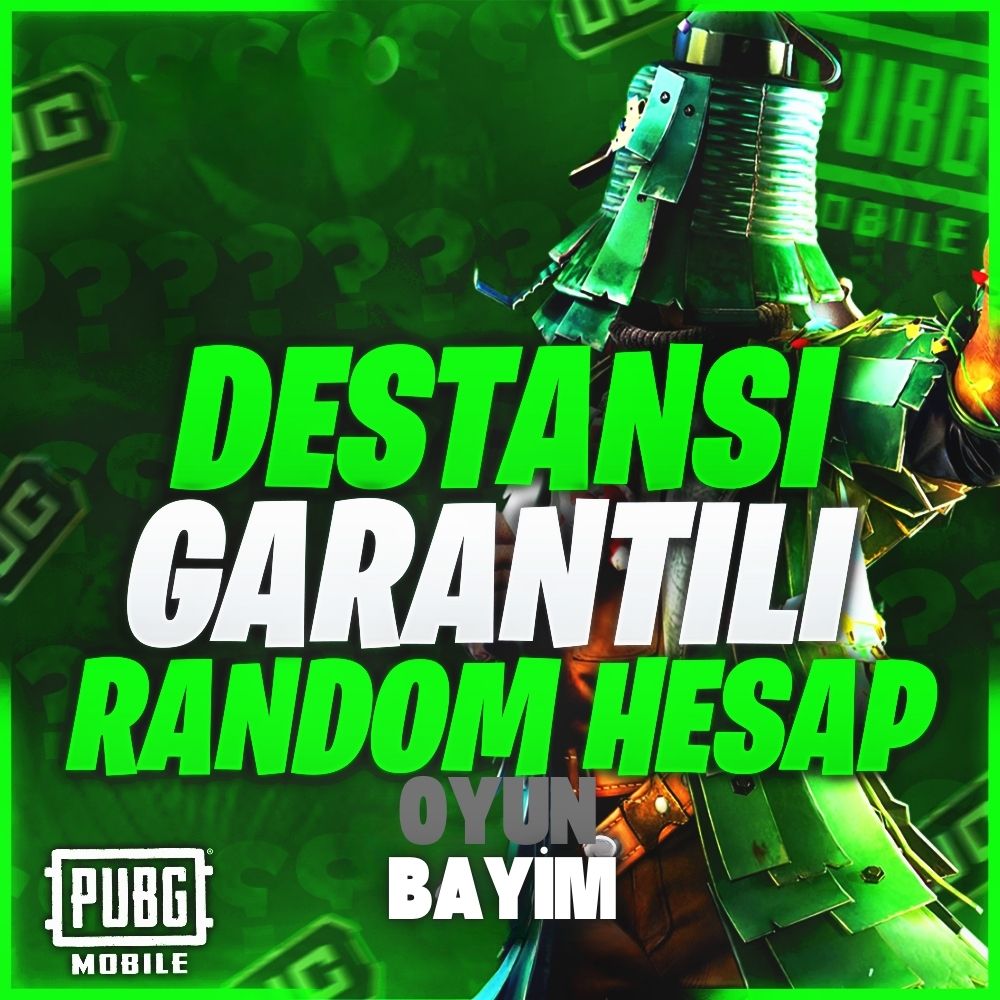 DESTANSI GARANTİLİ RANDOM HESAP